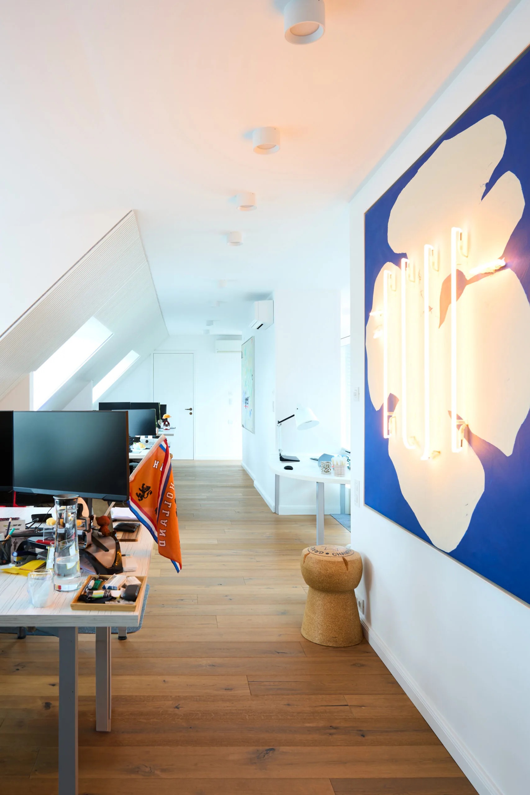 Office corridor